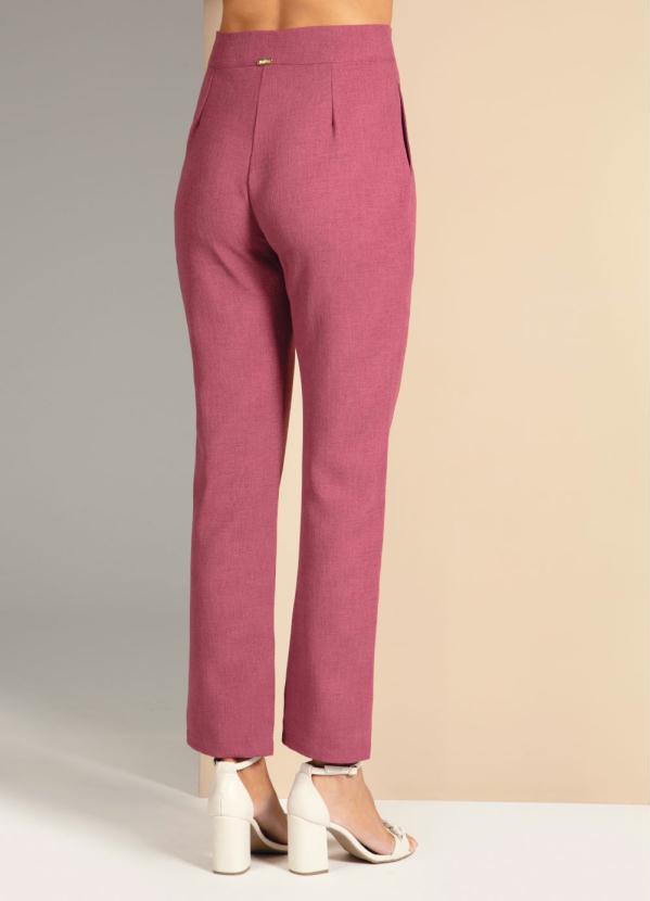 

Calça com Bolso Laterais Pink, Rosa