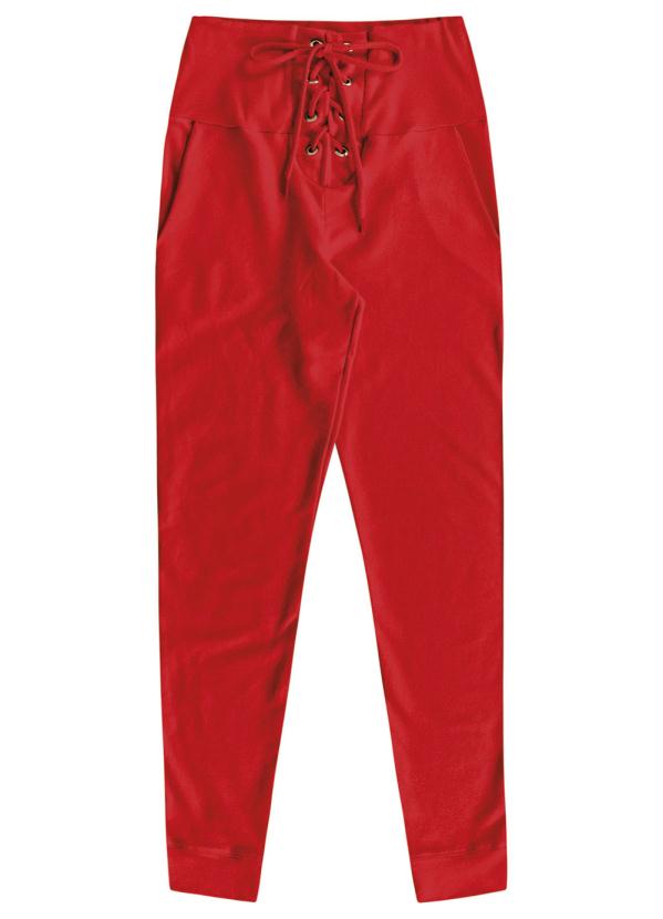 

Calça Amarração Molecotton Vermelho