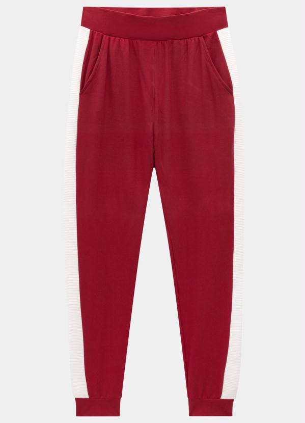 

Calça Moletom Viscose/ M.Wawe Vermelho