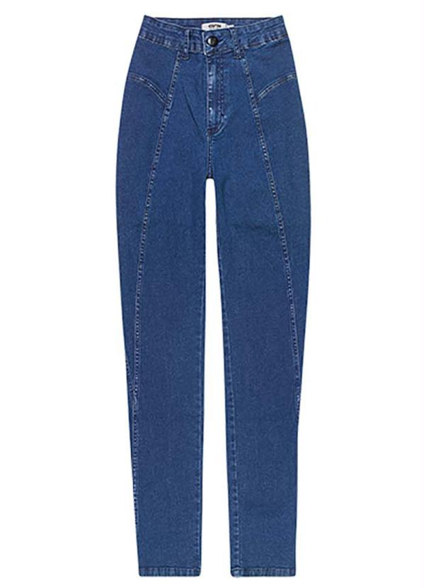 

Calça Azul Jegging Cintura Alta