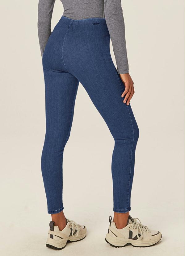 

Calça Azul Jegging Cropped