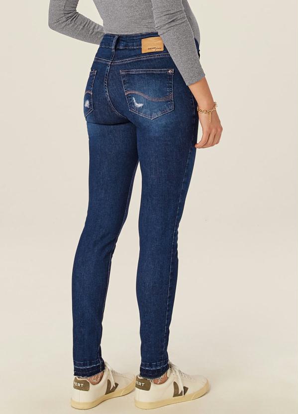 

Calça Azul Maternidade Jeans Flex