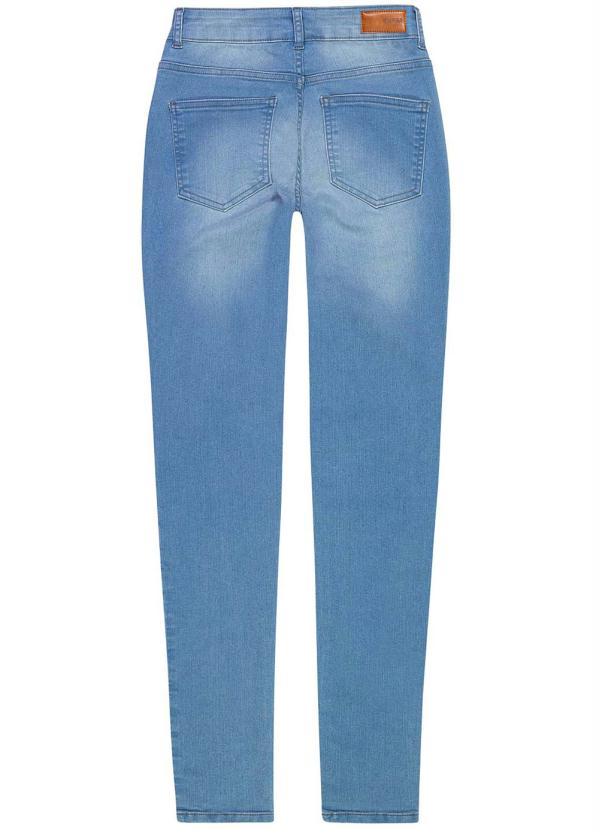 

Calça Azul Skinny Jeans Estonada