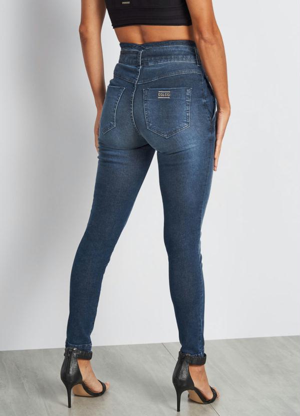 

Calça Jeans Cintura Alta Azul