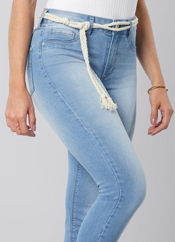 

Calça Jeans com Elastano Jeans, Azul