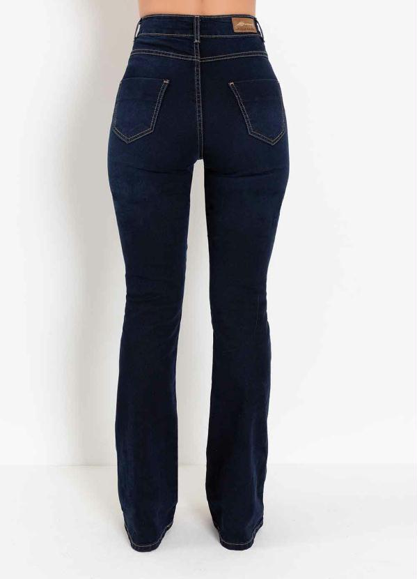 

Calça Jeans Escura Super Lipo Boot Cut Sawary, Azul