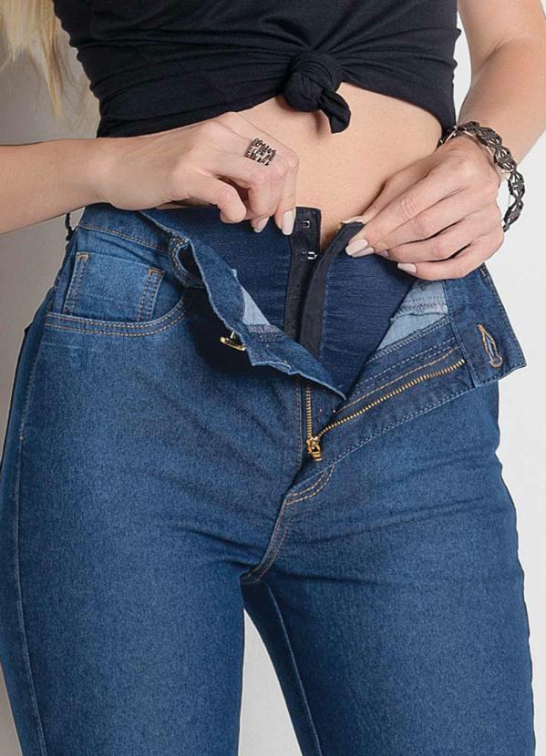 

Calça Legging Sawary Jeans com Cinta Modeladora, Azul