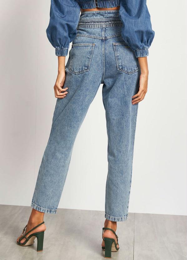 

Calça Mom Jeans Azul