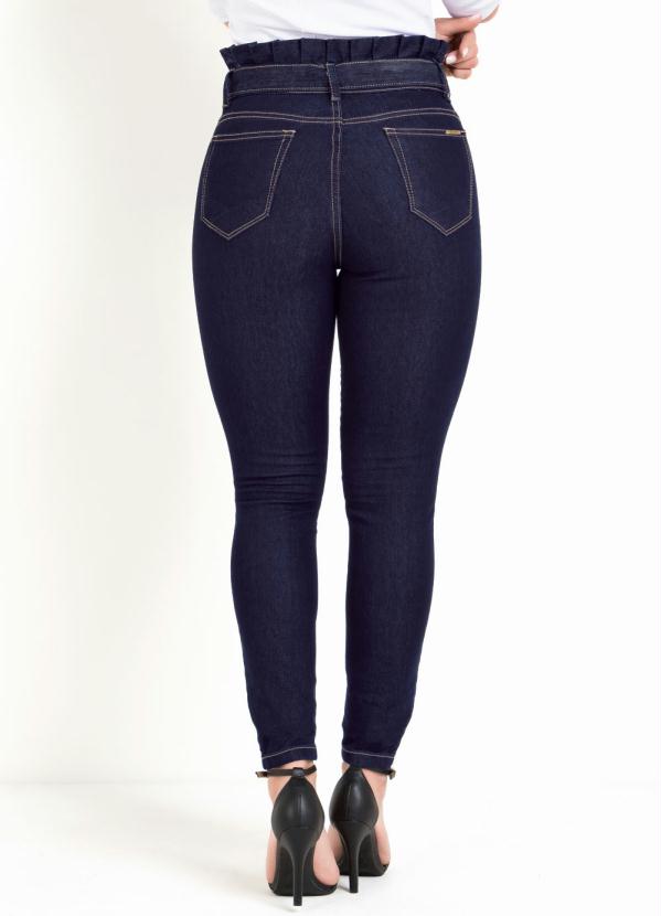 

Calça Skinny Clochard Jeans Escura Sawary, Azul