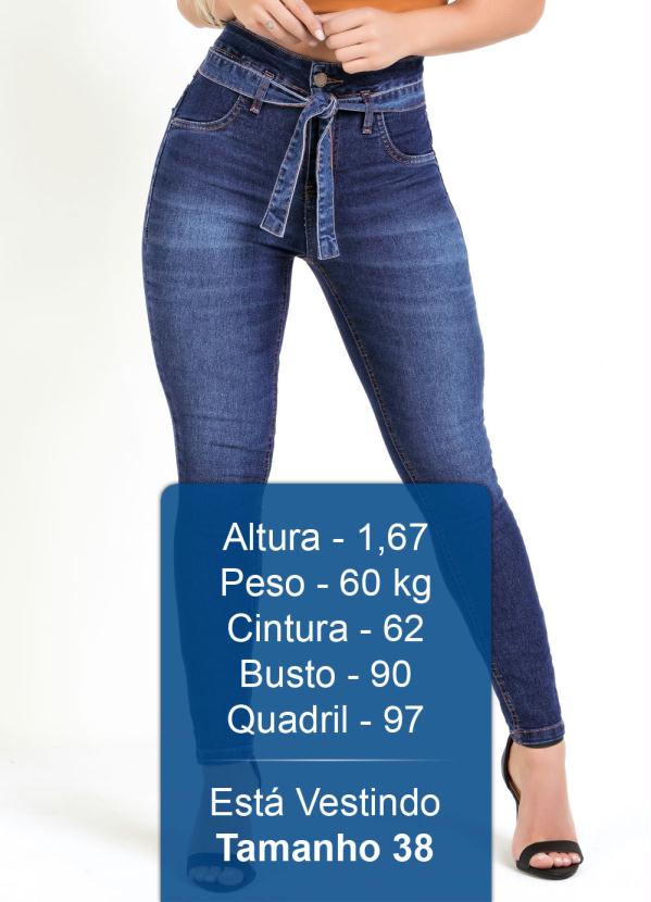 

Calça Skinny Clochard Sawary Jeans, Azul