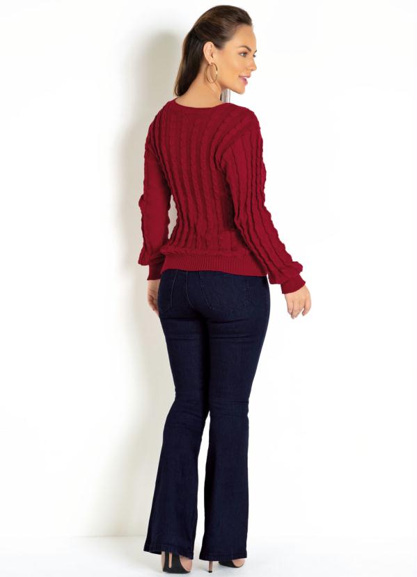 

Blusa Tricot Marieva Vermelha, Vermelho