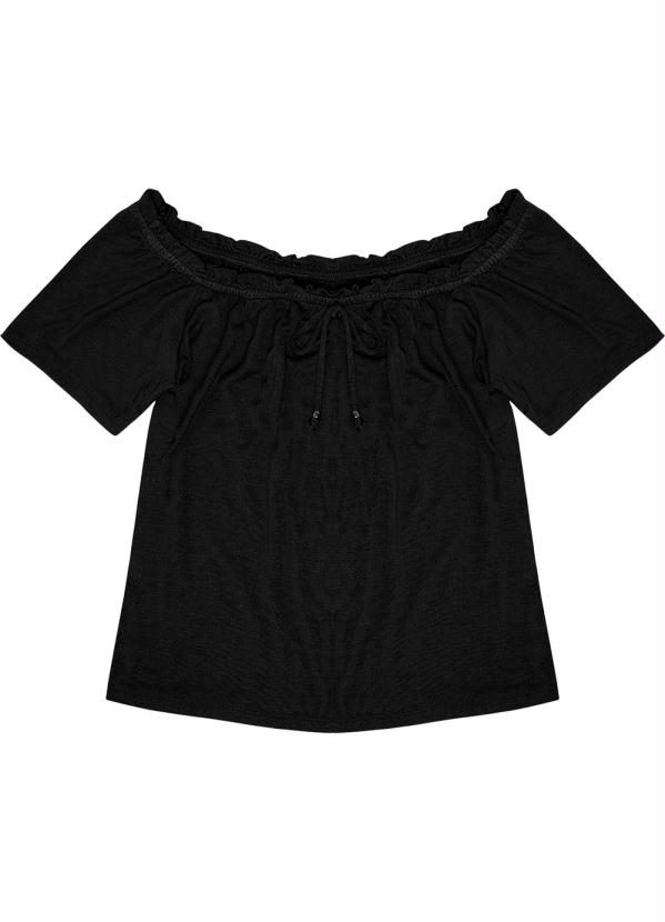 

Blusa Feminina Ciganinha Preto