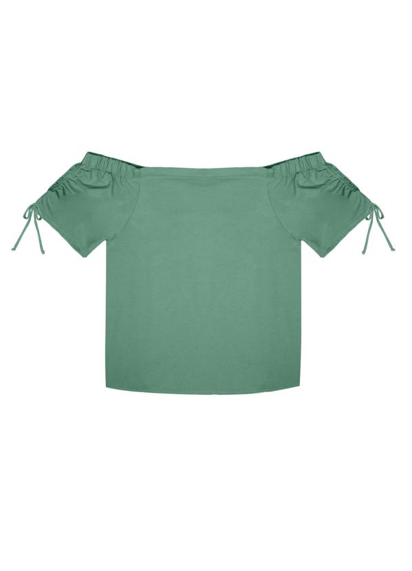 

Blusa Feminina Ciganinha Verde