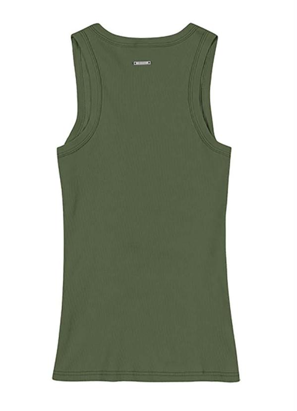 

Blusa Verde em Ribana Conforto