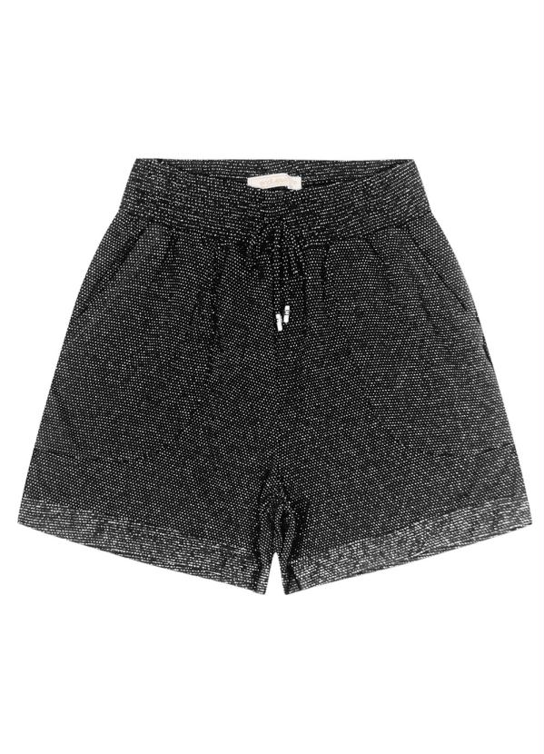 

Shorts Soltinho Detalhado Feminino Preto