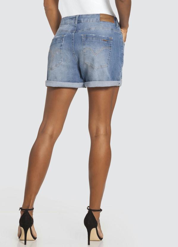 

Shorts Jeans com Elastano Azul