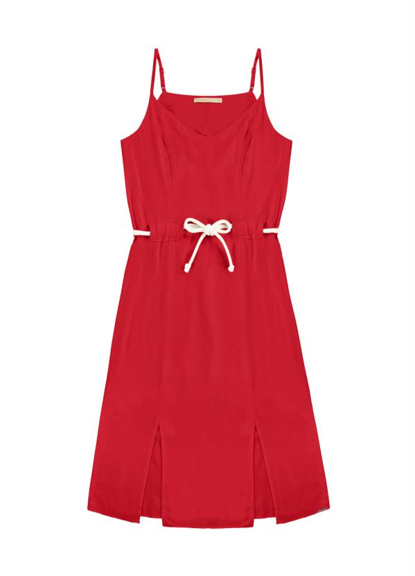 

Vestido Tecido Rayon Twill Vermelho