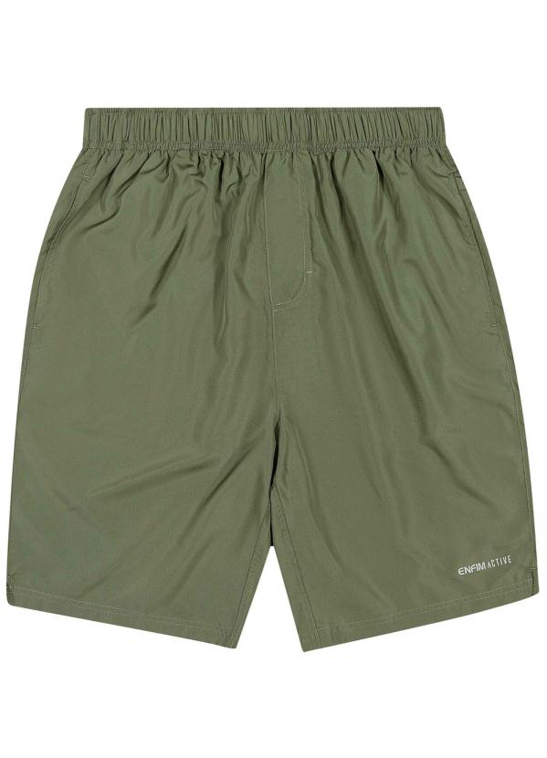 

Bermuda Verde Militar em Nylon