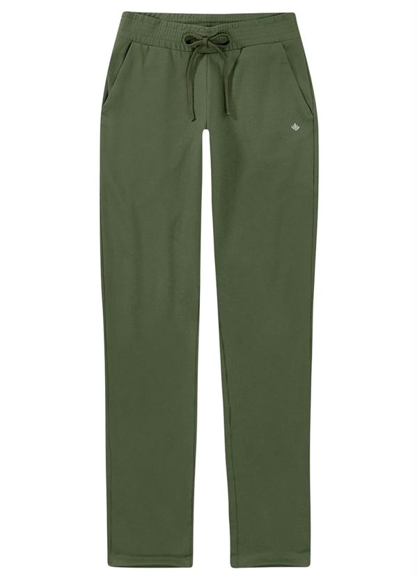 

Calça Verde Tradicional em Moletom