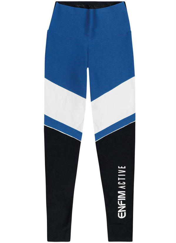 

Calça Azul Legging em Cotelê