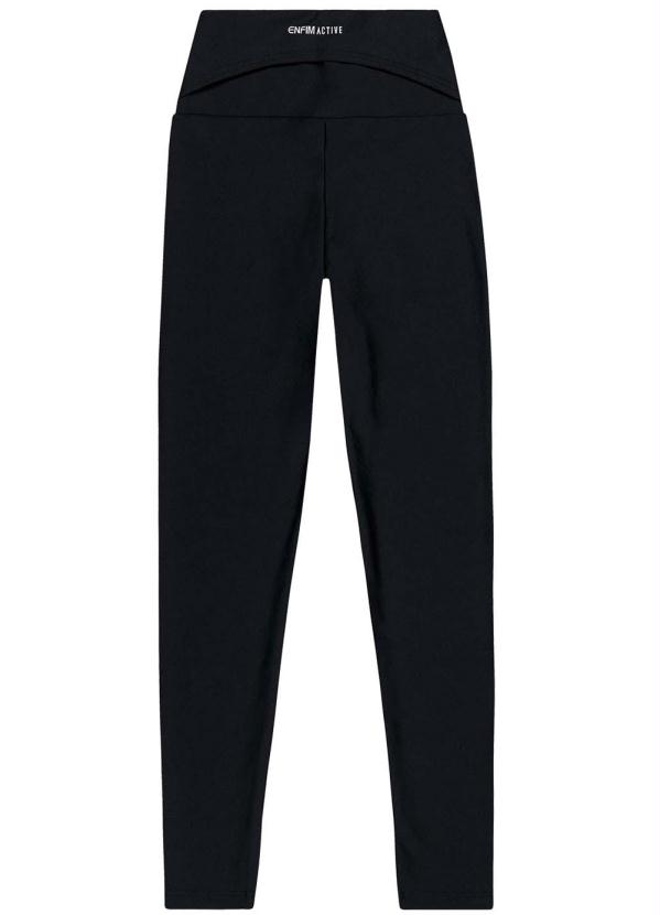 

Calça Preta Legging com Bolso, Preto