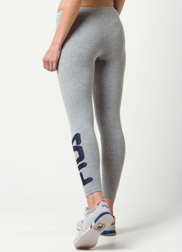 

Legging Fila Letter Mescla, Cinza