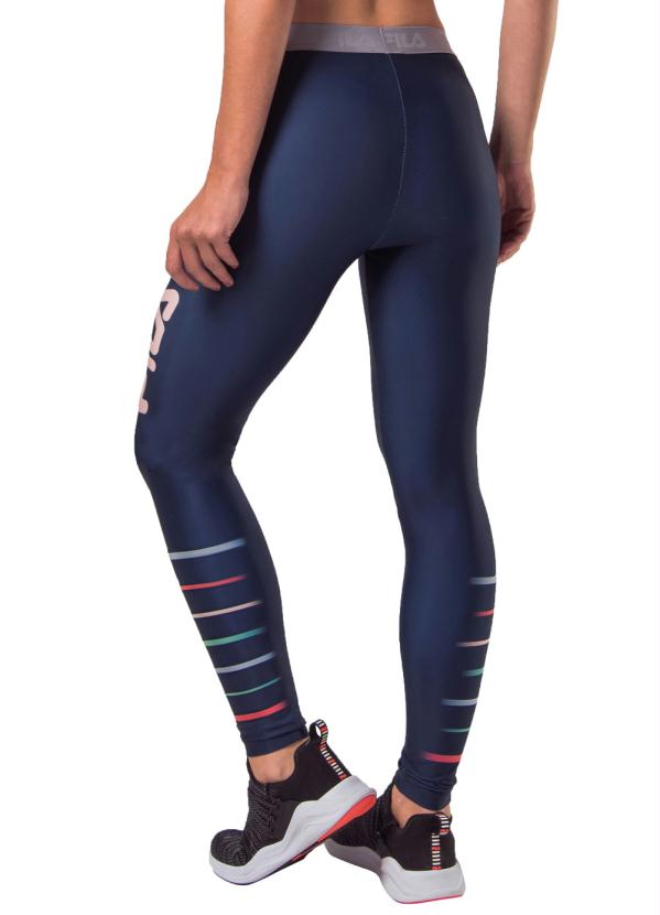 

Legging Fila Train Elastic Ii Marinho, Azul