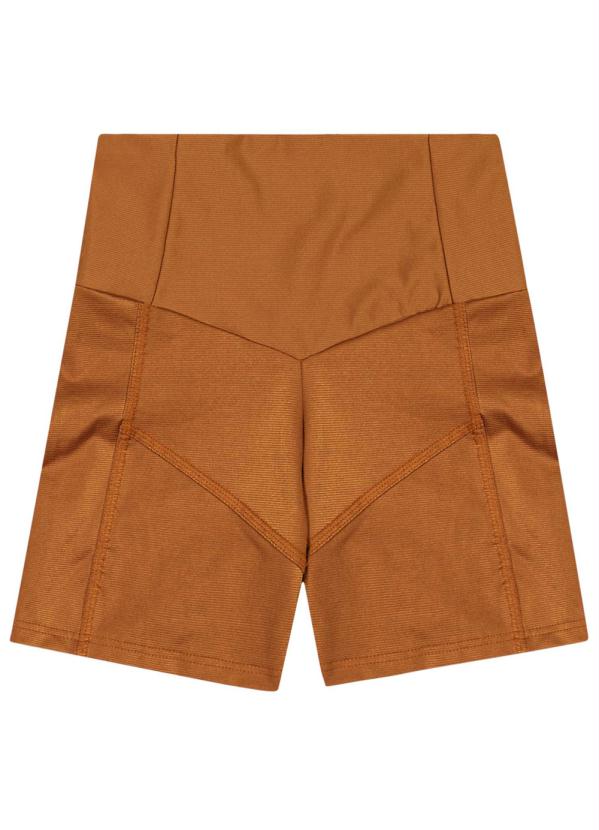 

Shorts Caramelo em Malha Wonder, Marrom