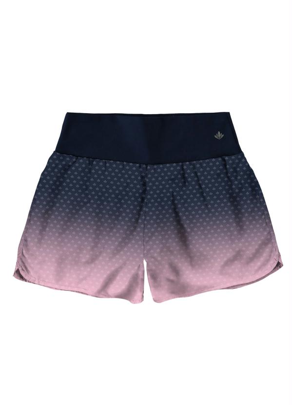 

Shorts Roxo Running Supplex® Degradê