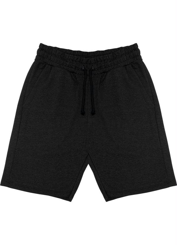 

Bermuda Masculina Básica Preto