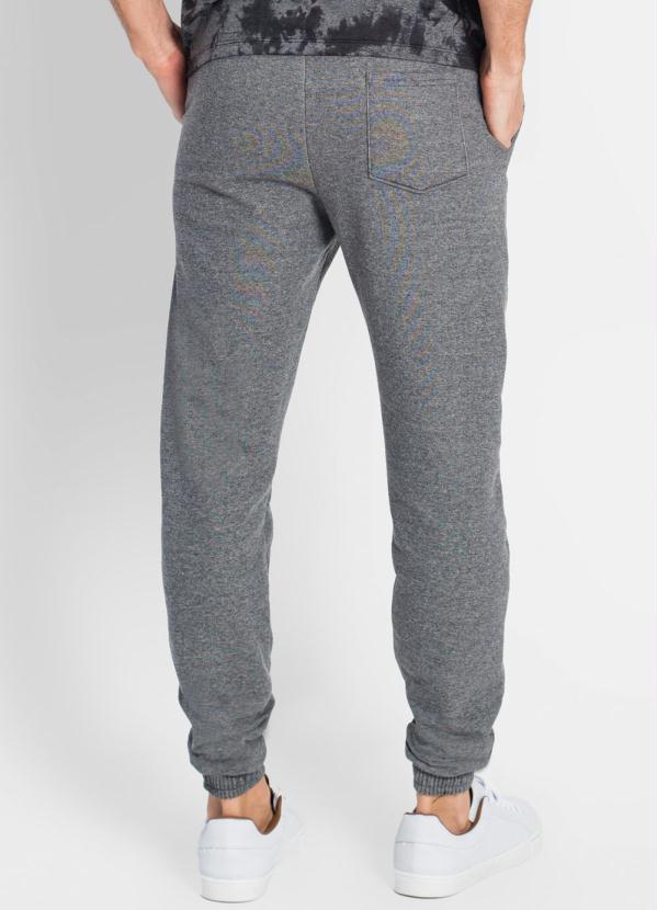 

Calça Masculina de Moletom Cinza