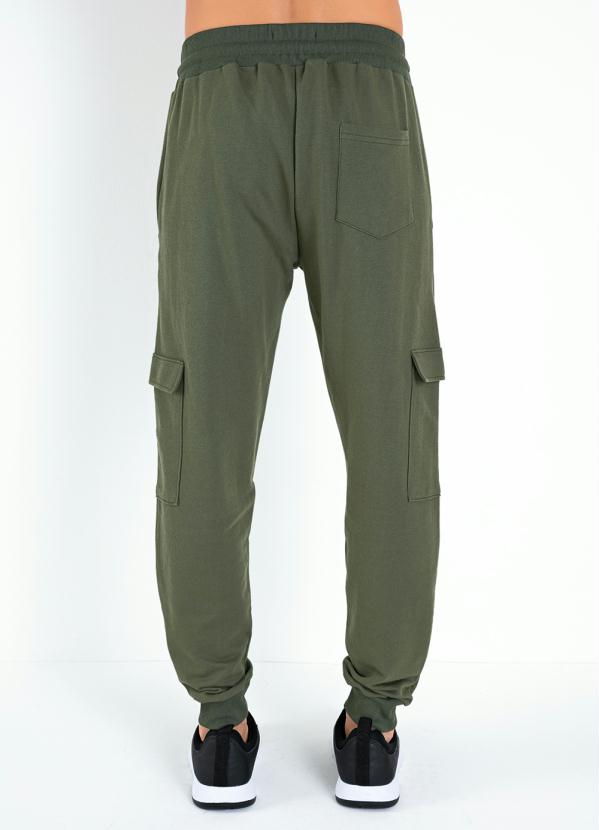 

Calça Verde Militar com Bolsos Funcionais