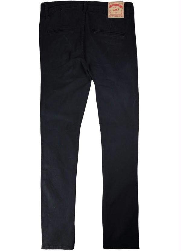 

Calça Preta Slim Chino em Sarja, Preto