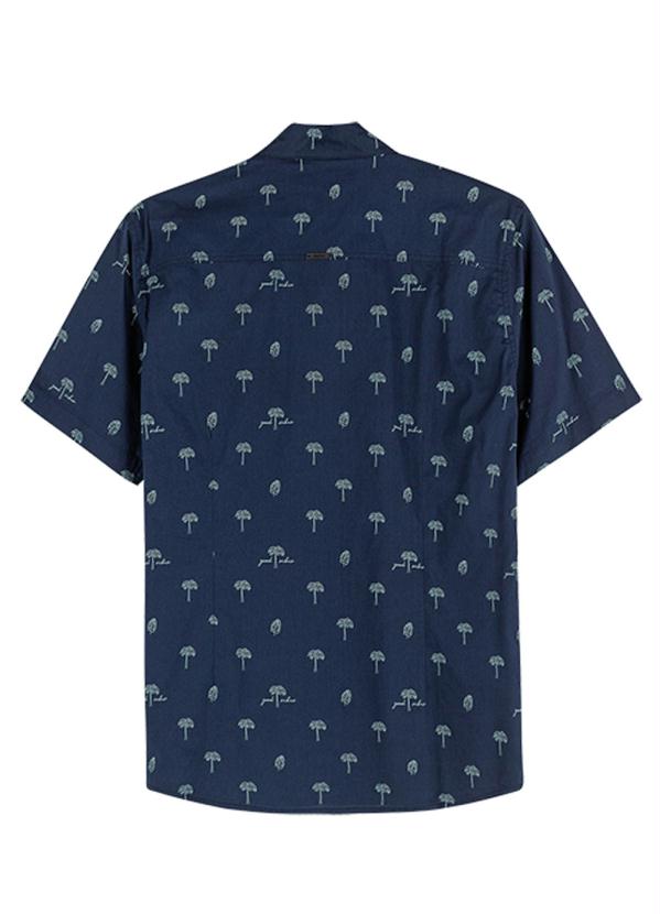 

Camisa Azul Slim Tropical