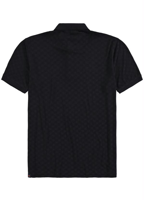 

Camisa Polo Meia Malha Preto