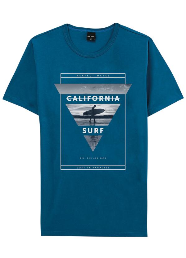 

Camiseta Azul Califórnia Surf