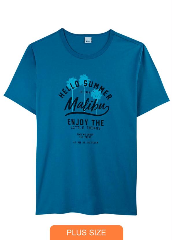 

Camiseta Azul Tradicional Malibu