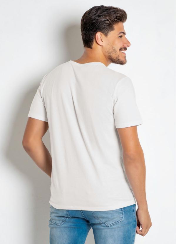 

Camiseta Estampa Boleto Branca, Branco