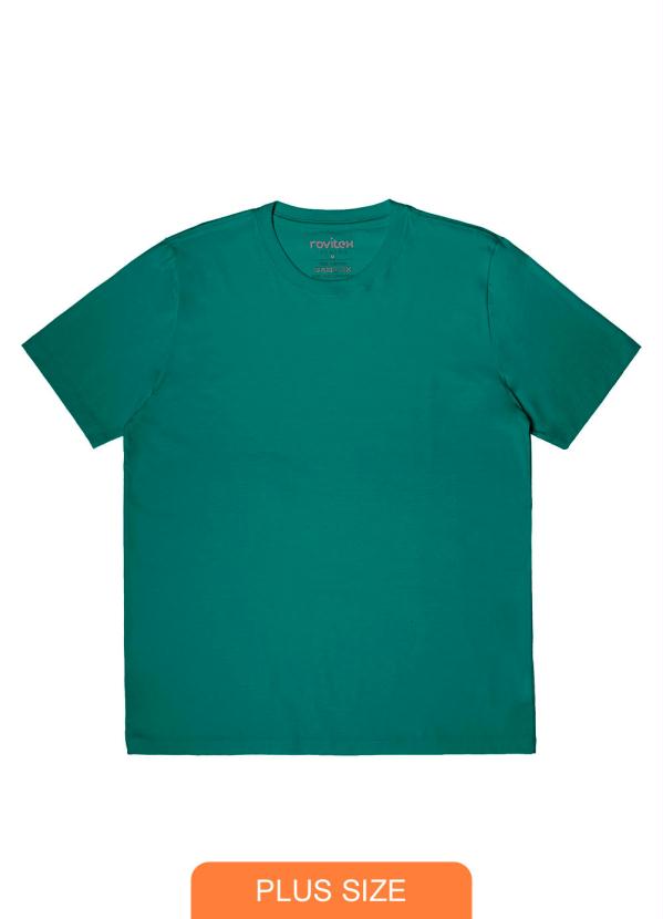 

Camiseta Masculina Básica Plus Verde