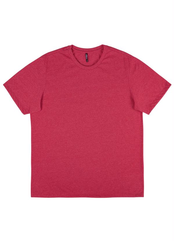 

Camiseta Masculina em Meia Malha Vermelho