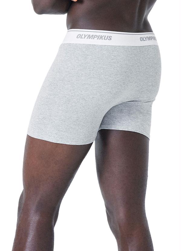 

Cueca Boxer Olympikus Mescla, Cinza