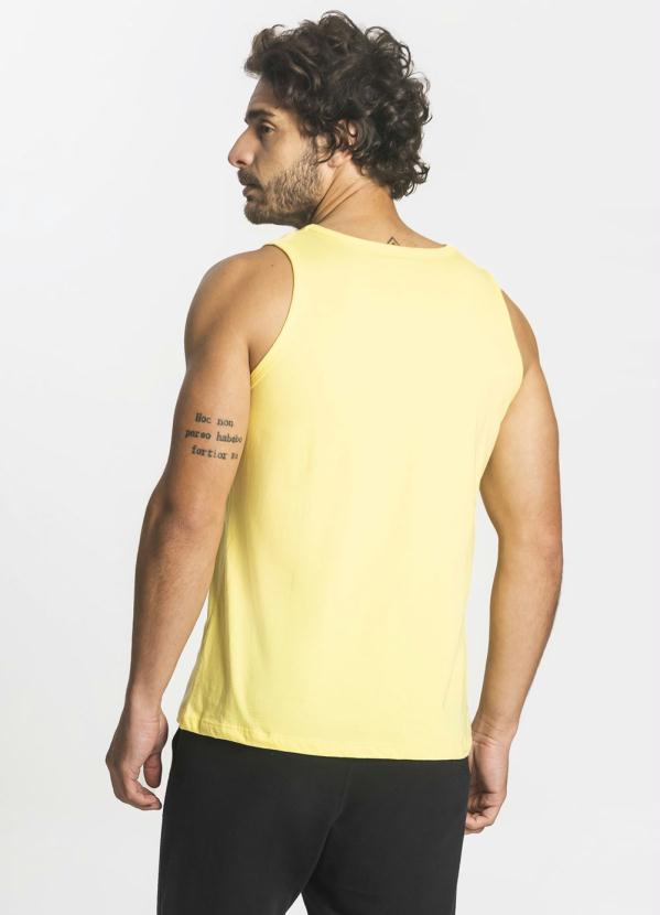 

Regata Masculina Básica Amarelo