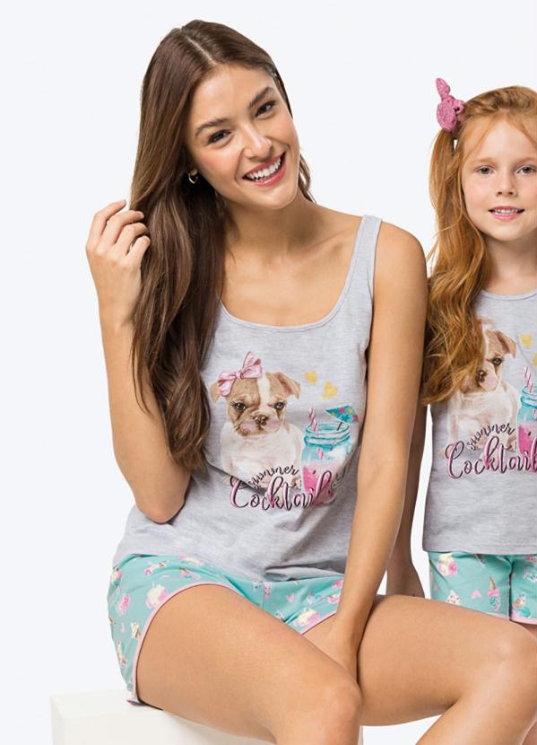 

Pijama Cinza Feminino Tal Mãe