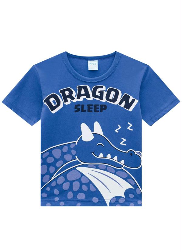 

Pijama Infantil Masculino Azul