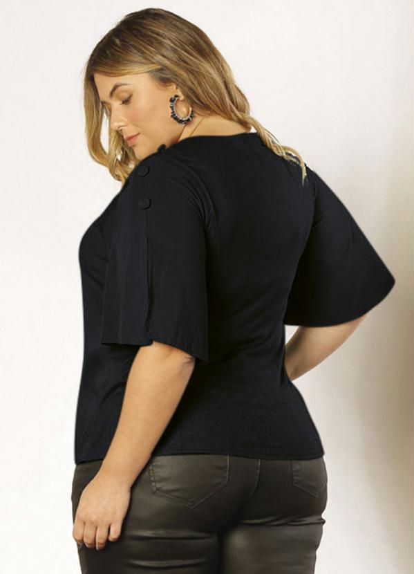 

Blusa em Plano Viscose Preto