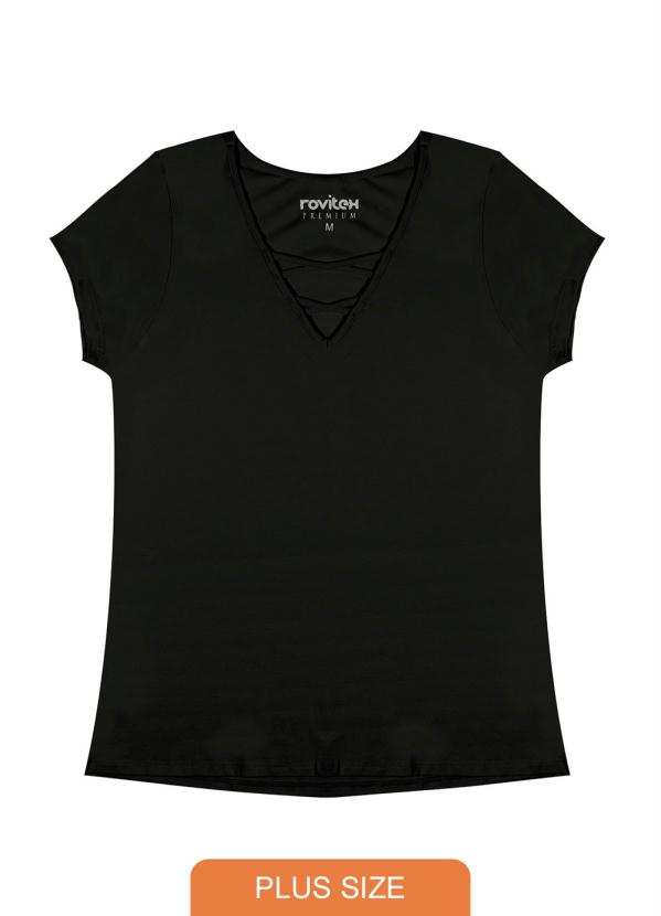 

Blusa Feminina Básica Preto