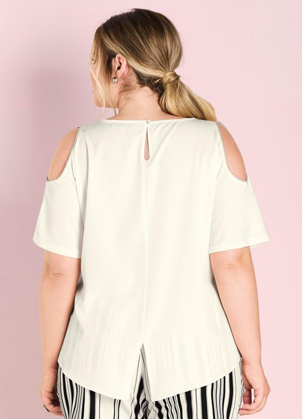 

Blusa Secret Glam Bege