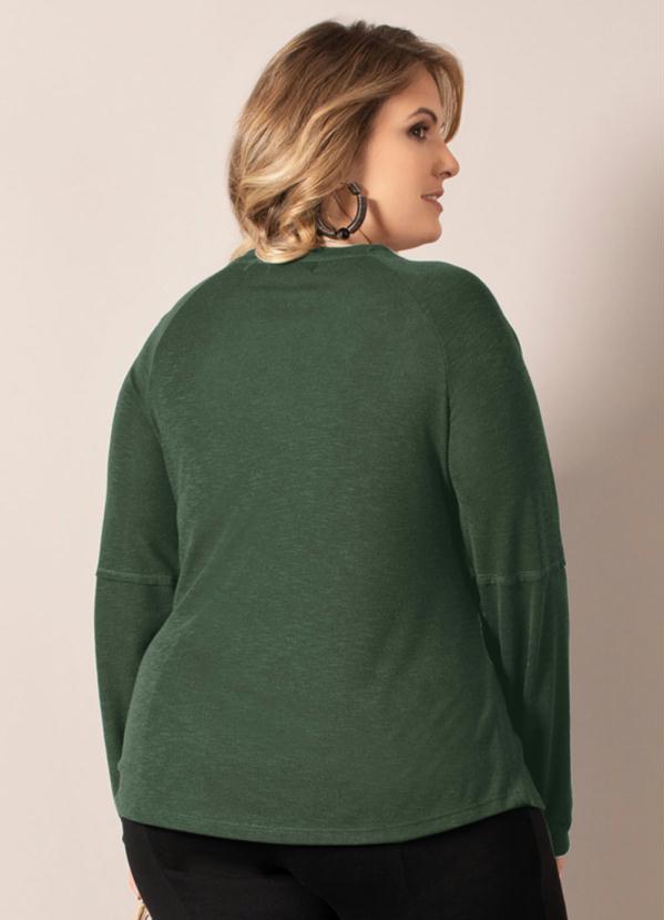 

Blusa Esmeralda Lisamour, Verde