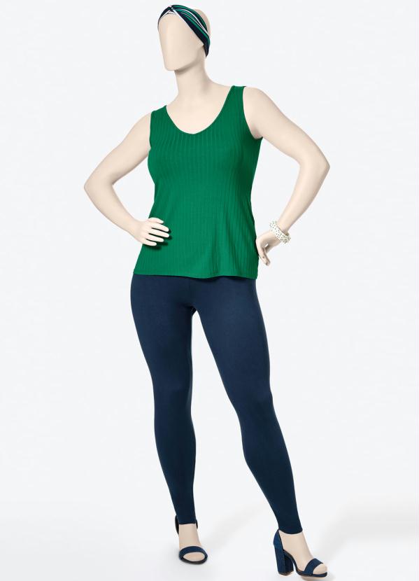 

Calça Azul Escuro Legging em Supplex® Wee!