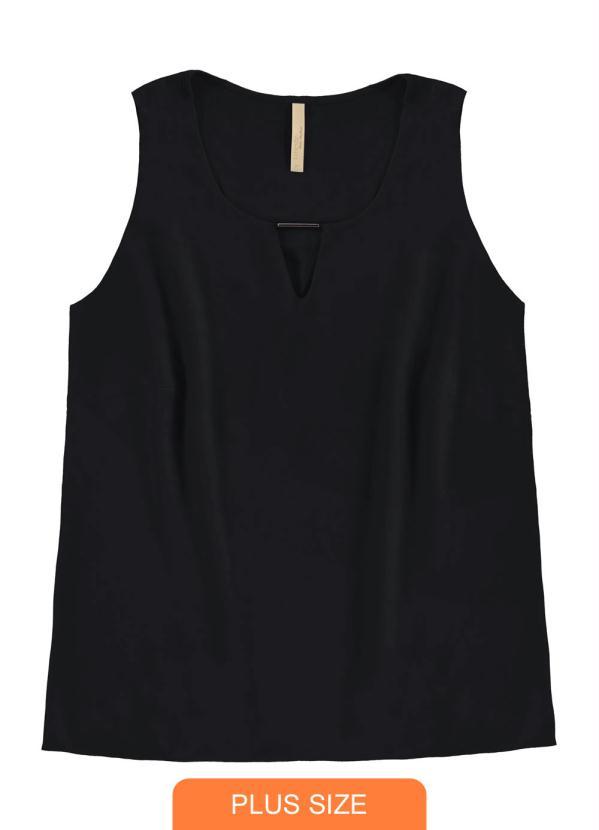 

Blusa Tecido Rayon Twill Preto